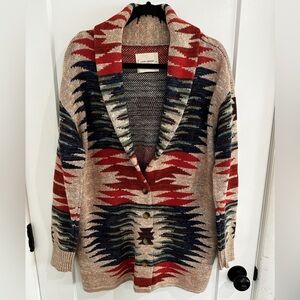 Lucky Brand Southwest Knit Cardigan